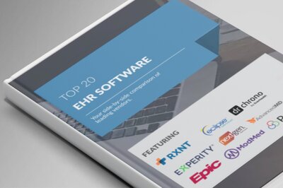 Top 20 EHR comparison guide stack crop
