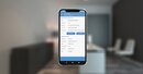 the Therasoft Mobile practice management app showing insurance claim and billing detail